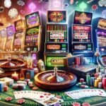 A high-definition smartphone screen displaying The Pokies Review Australia mobile interface with vibrant slot games.